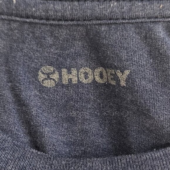 50/50 Blend Short Sleeve Screen Print Blue - Picture 6 of 6